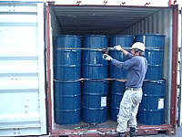 Photo3 : Container lashing